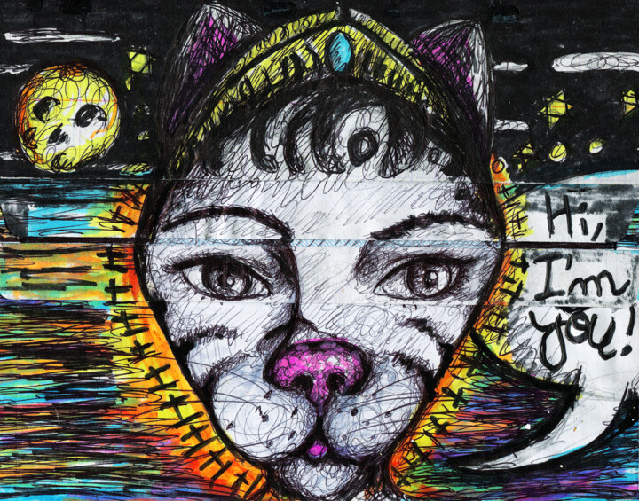 图画,  6.3x8.3 in 