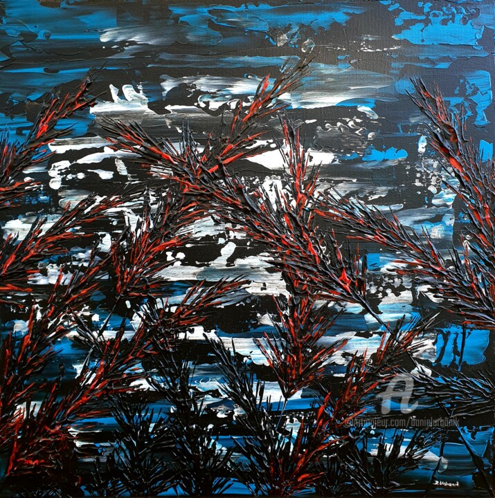 Dreams In The Grass 2 绘画, 15.8x15.8 in