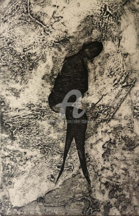 La Déchirure 印花与版画, 5.9x3.9 in