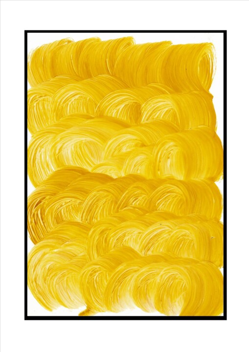 Pintura titulada "191" por Paul Sarrassat, Obra de arte original, Pigmentos Montado en Cartulina