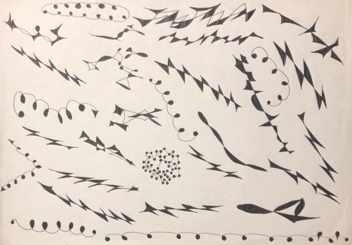 Astrazioni 1 图画, 7.1x11.8 in
