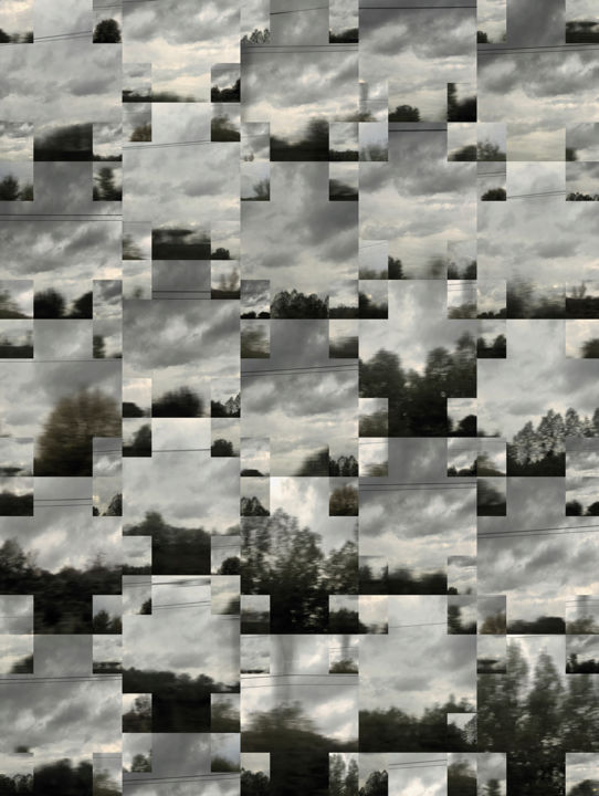 Photographie intitulée "And So On - 2/7" par Mélina Bismuth, Œuvre d'art originale, Photographie numérique Monté sur Alumini…