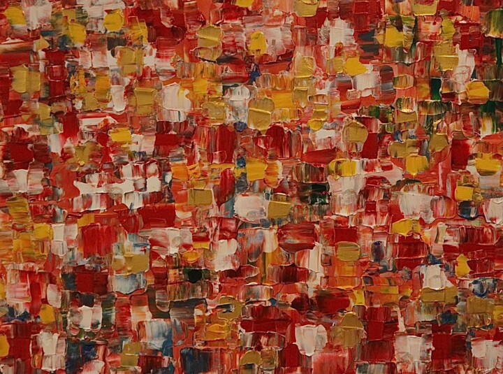 Painting titled "Touch" by Philippe Combis (PhilIppe CBS), Original Artwork, Acrylic