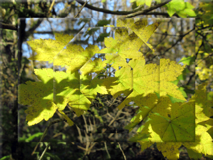 Photography titled "Autumn View 7" by Ken Grzesik, Original Artwork, Manipulated Photography