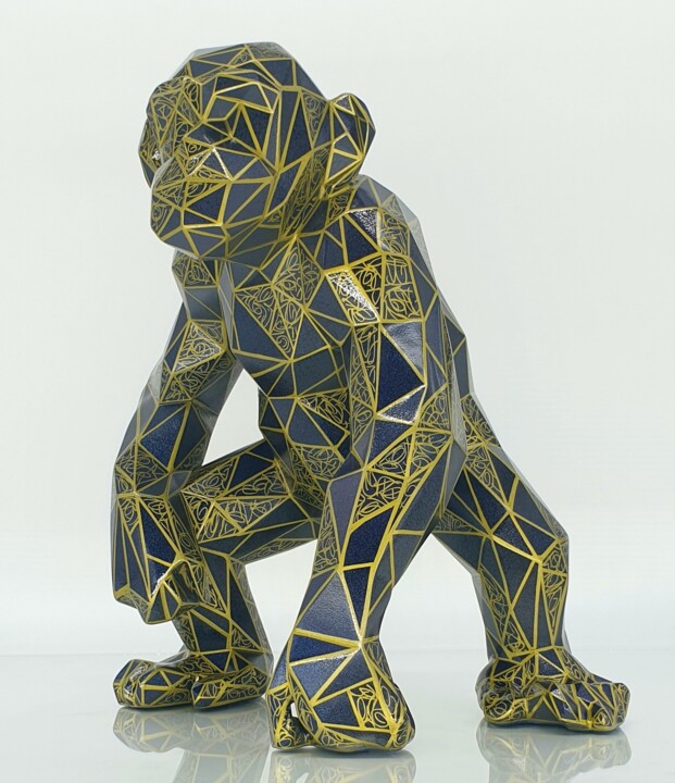 Sculpture titled "ragdE" by Hoze, Original Artwork, Resin