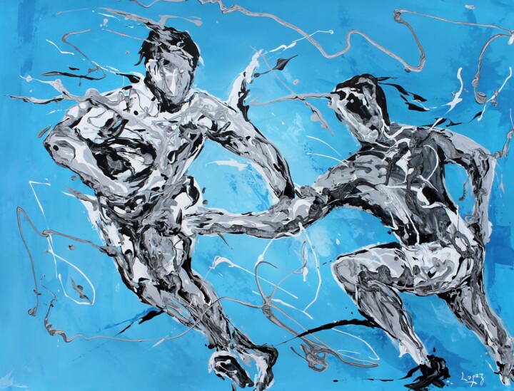 绘画,  19.7x25.6 in 