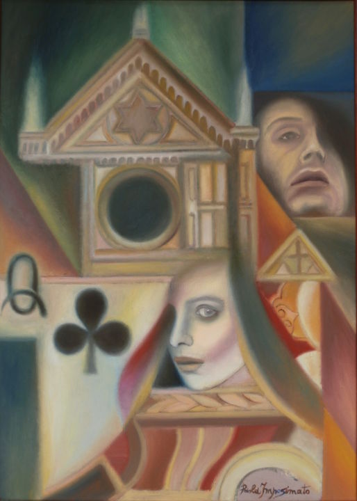 绘画,  27.6x19.7 in 