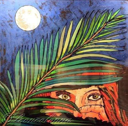 Curiosità 绘画, 39.4x39.4 in