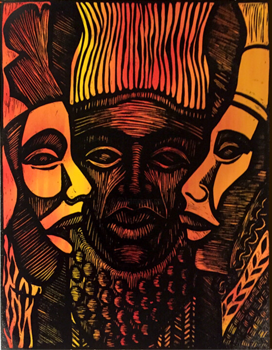 印花与版画,  12x9 in 