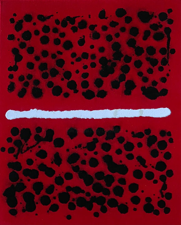 Punk Rock and Tears 绘画, 20x16 in