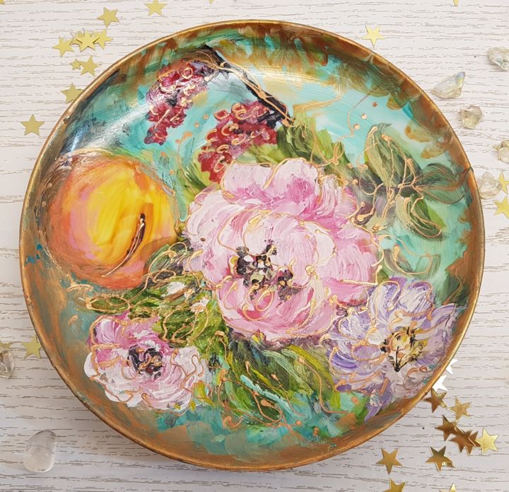 FLEURS ET FRUITS 设计, 7.1x7.1 in