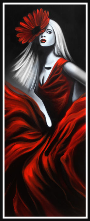 RedButterfly 绘画, 59.8x22.4 in
