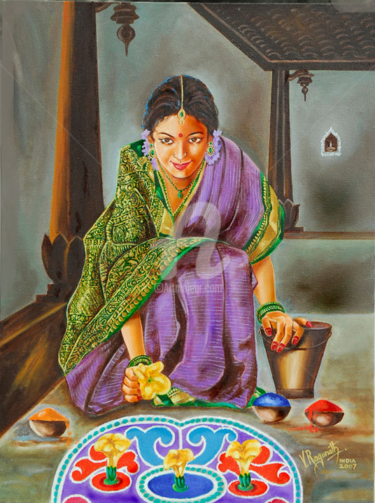 Beauty revealed- a 5000 year old artistic heritage 绘画, 24x18 in