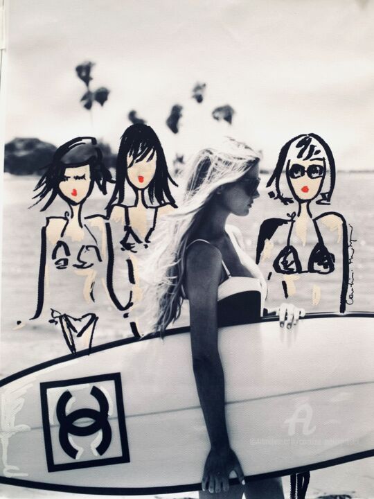 Tuesday Mood 图画, 16.9x13 in