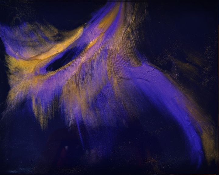 "Hélios" 绘画, 15.8x19.7 in