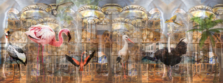 Digital Arts titled "PARADIS LOCA" by Gaudi .C, Original Artwork, 2D Digital Work
