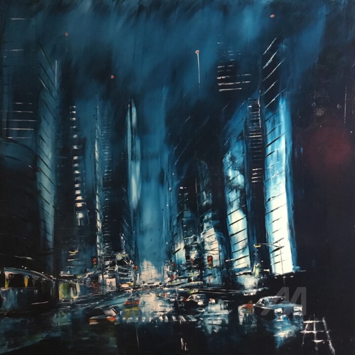 Spot 绘画, 39.4x39.4 in