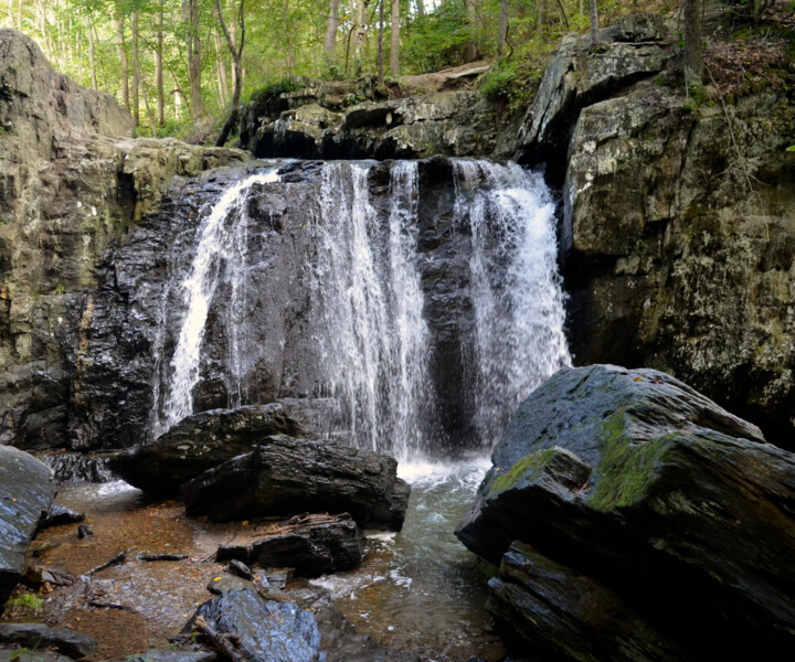 Photography titled "Kilgore Falls" by David Glotfelty, Original Artwork, Digital Photography