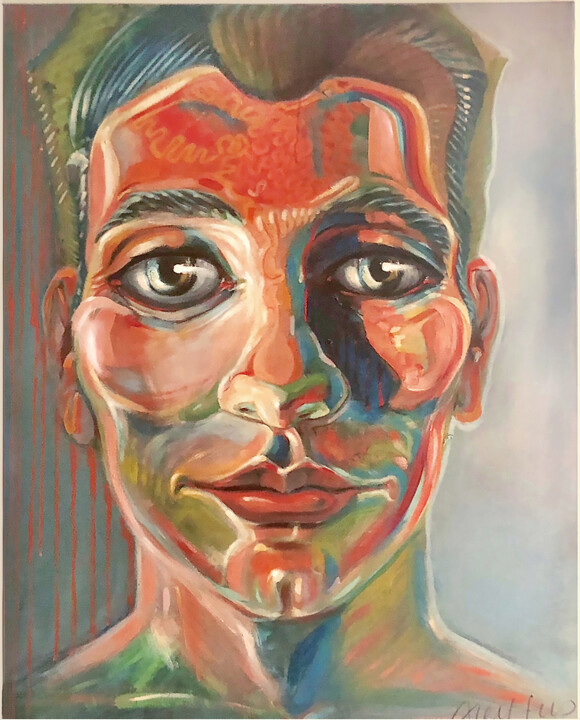Peinture intitulée "" Dr Marteen - Namo…" par Grégory Dreyfus, Œuvre d'art originale, Acrylique Monté sur Châssis en bois