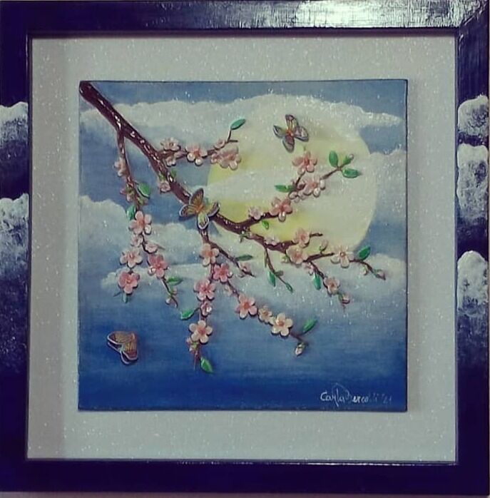 Primavera 雕塑, 19.7x19.7 in