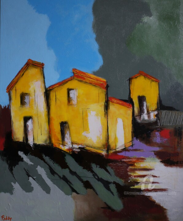 Le retour du soleil 绘画, 35.4x29.1 in