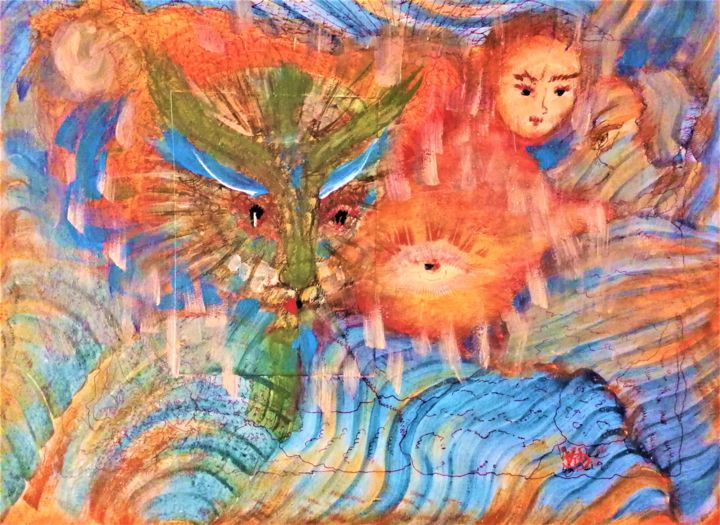 绘画,  11.7x16.5 in 