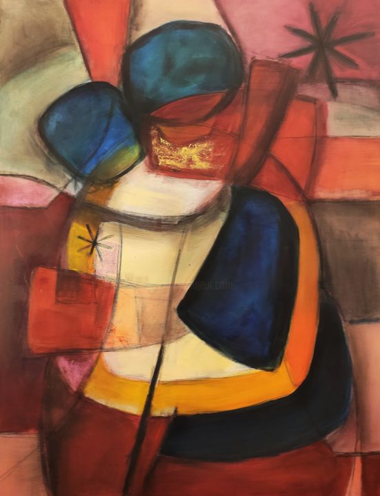 绘画,  51.2x39.4 in 