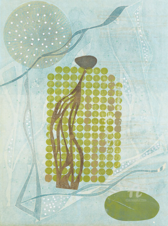 Estuary 印花与版画, 24x18 in