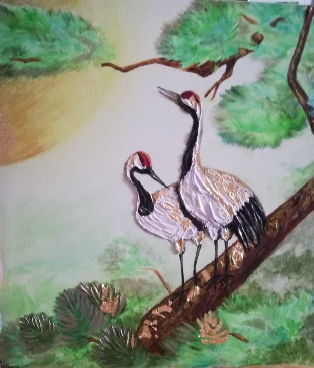 shadoof 绘画, 23.2x17.7 in