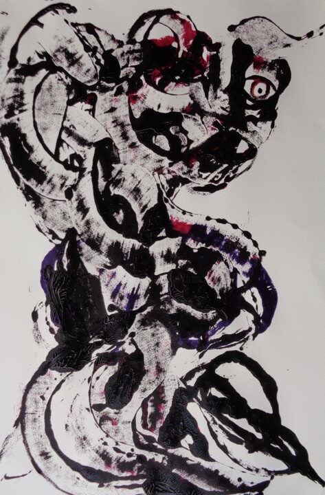 绘画,  27.6x15.8 in 