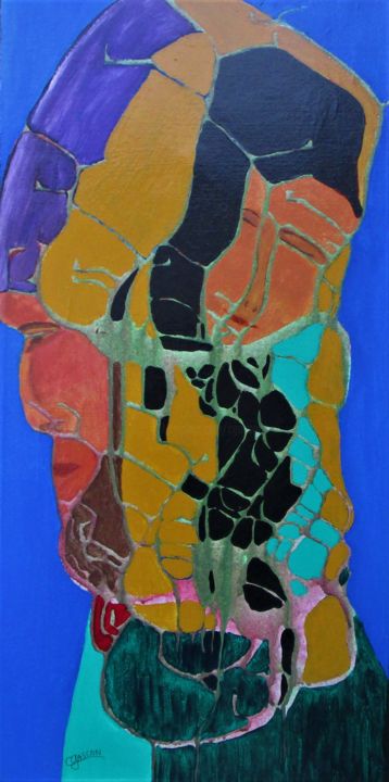 Image dans la tête 绘画, 24x12 in