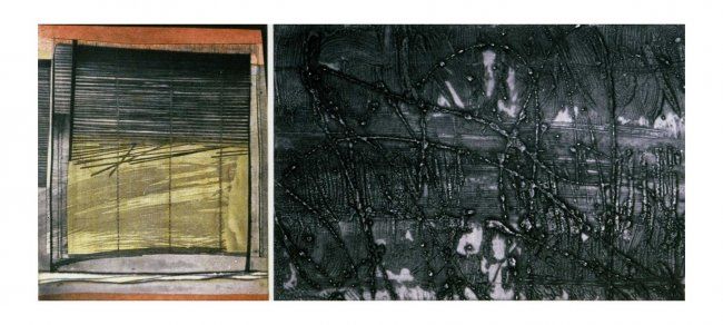 Dessin intitulée "Fenêtre 4" par François Crinel, Œuvre d'art originale