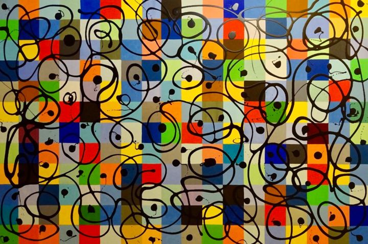 Nothing is Quite How it Seems 绘画, 48x72 in