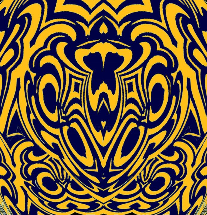 数字艺术 标题为“Australian Butterfly” 由Peter Jalesh, 原创艺术品, 数字油画