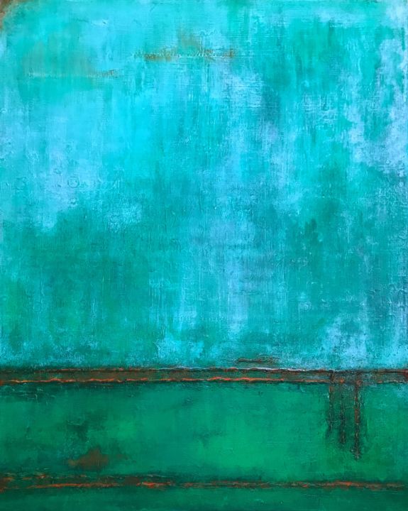 Abstract Painting 绘画, 39.4x31.5 in