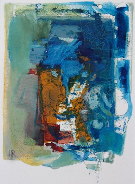 图画,  11.8x8.7 in 
