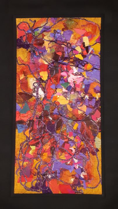 纺织艺术,  32.5x19.7 in 