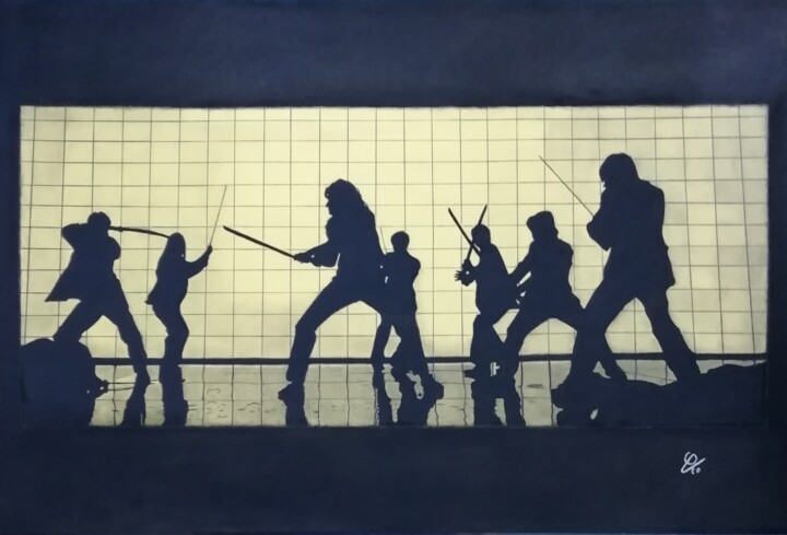 Kill Bill 图画, 15.8x23.6 in