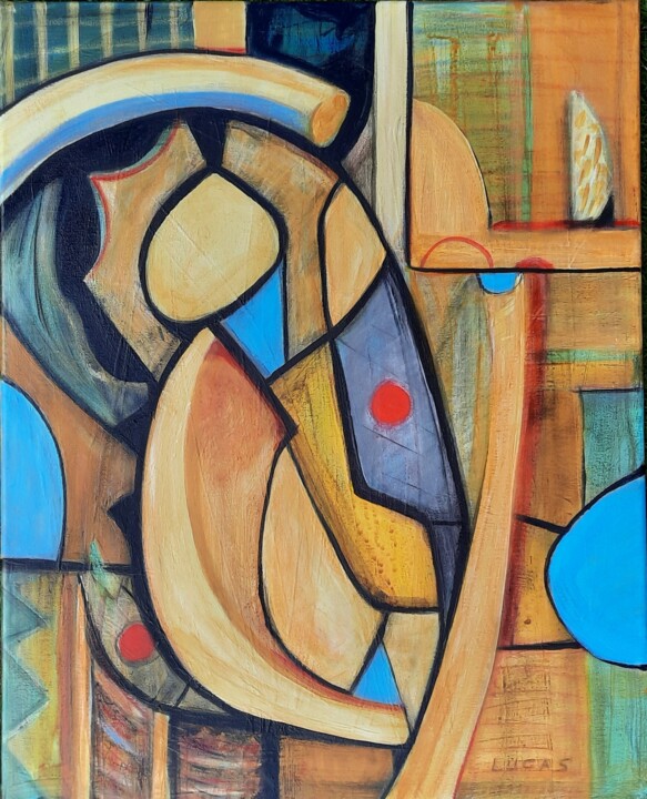 EAST MEETS WEST No.3 绘画, 20x16 in