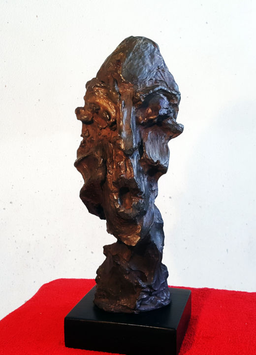 雕塑,  15x6.7 in 