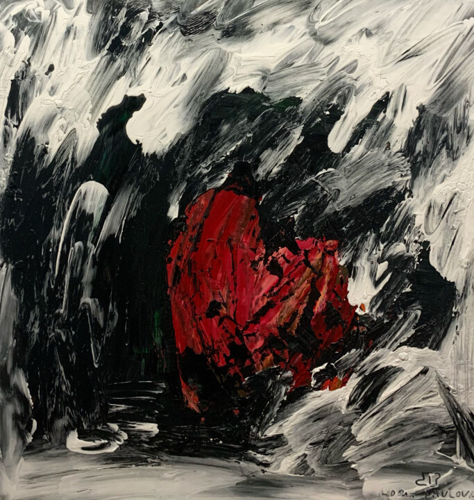 Love 绘画, 11.8x11.8 in