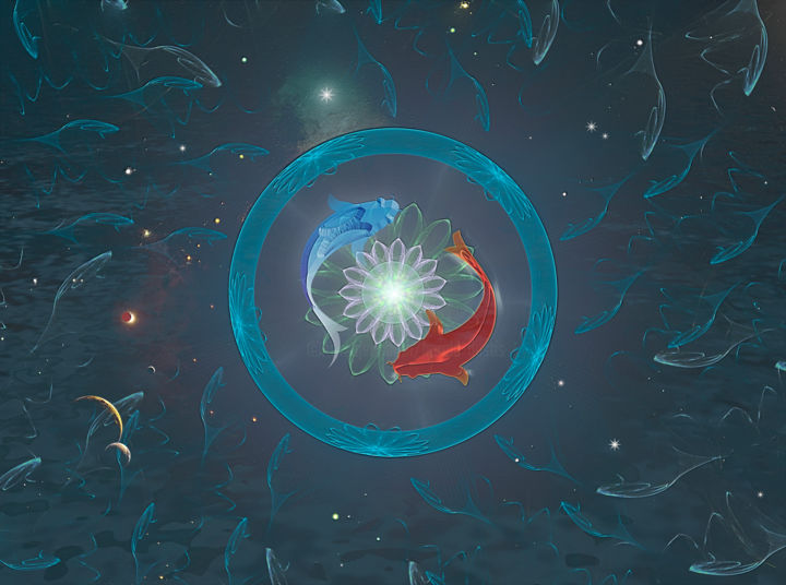 Yin Yang 数字艺术