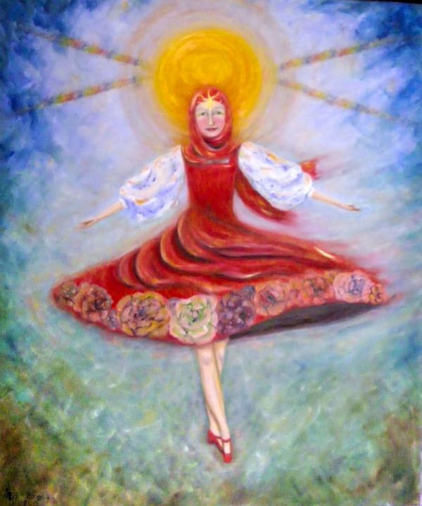 Hostess day 绘画, 23.6x19.7 in