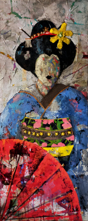 绘画,  48x19.7 in 