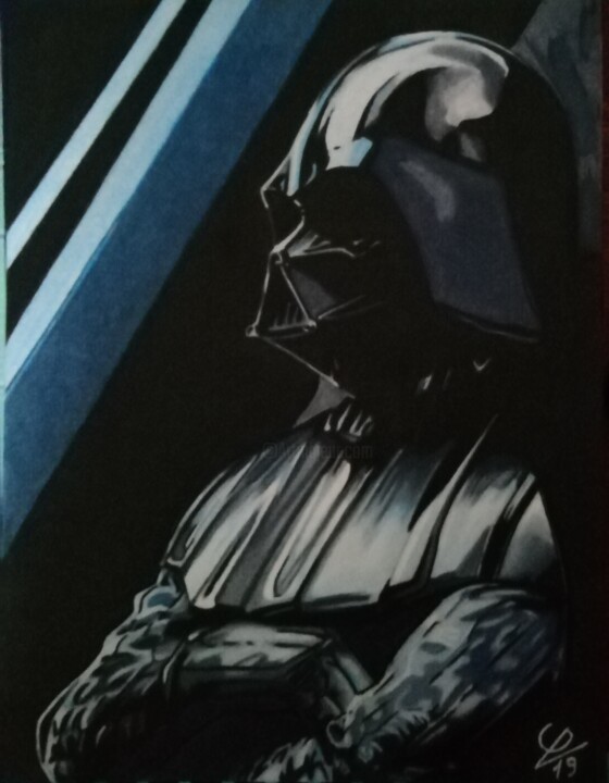Dark Vador 图画, 12.6x9.5 in