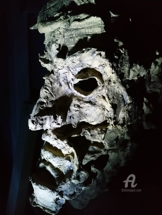 雕塑,  15.8x9.8 in 