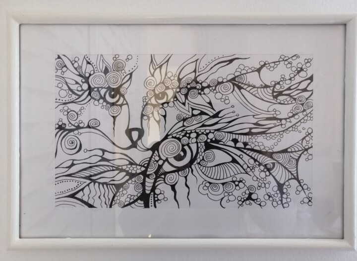 Chat 图画, 7.9x11.8 in