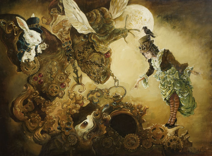 Alice 绘画, 23.6x31.5 in