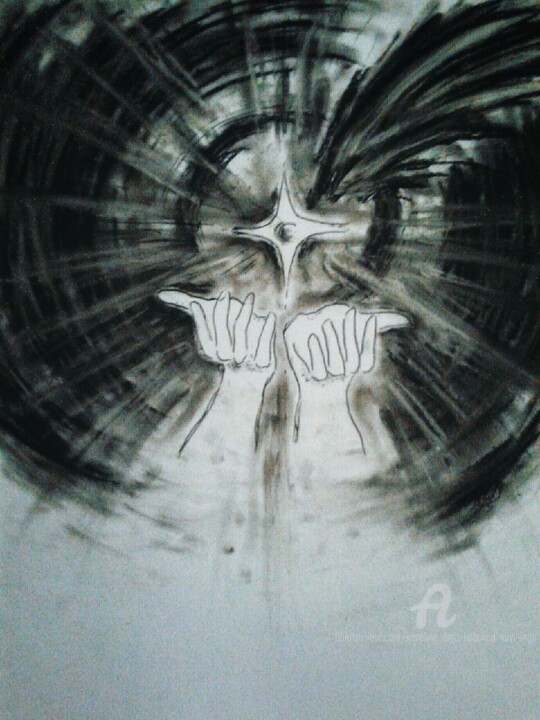 Fallen Star 图画, 19.7x13.8 in