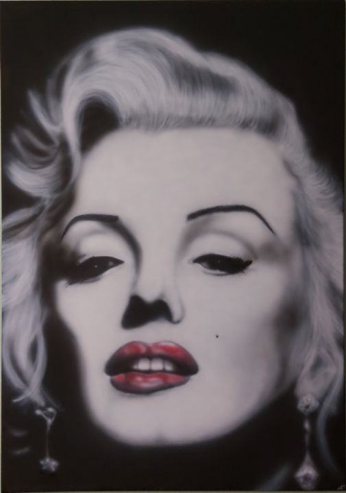 Merilyn II 绘画, 39.4x27.6 in